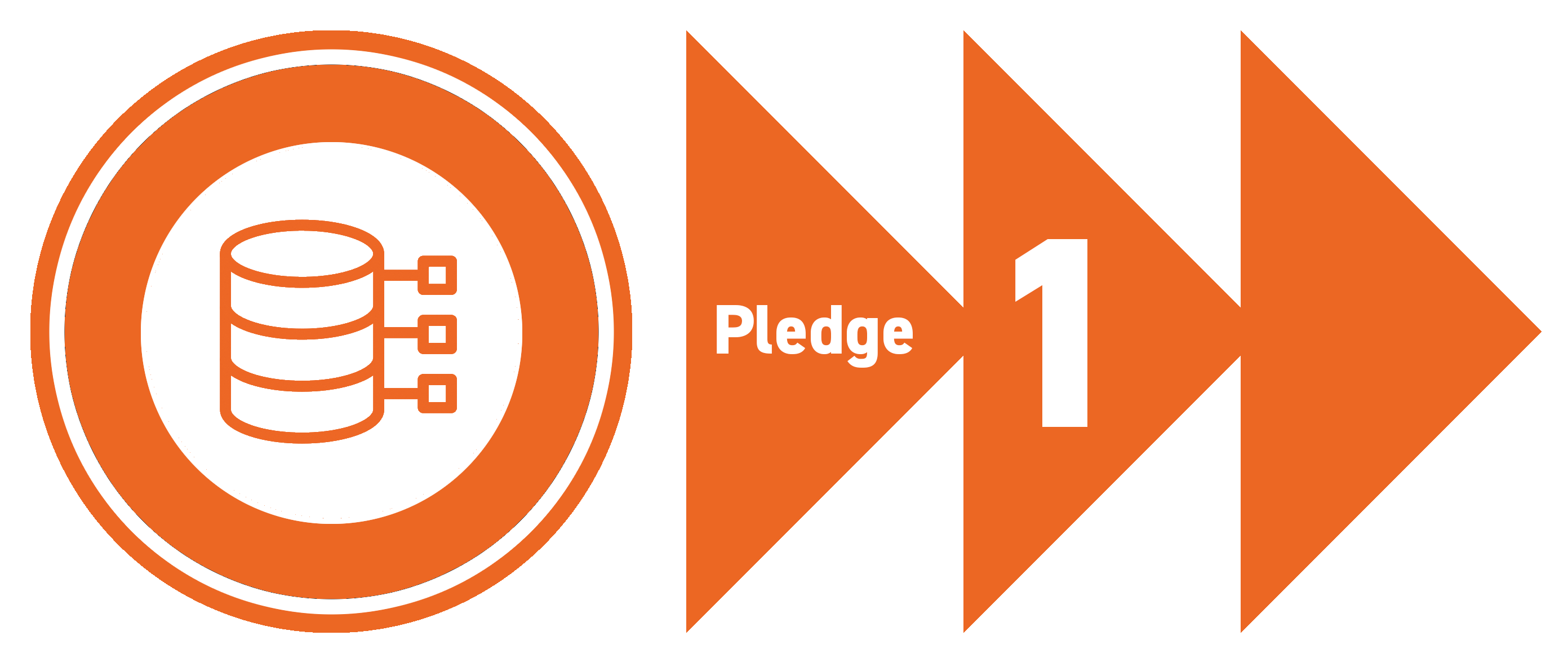 For The Long Run - Pledge 1 Orange Icon 001a