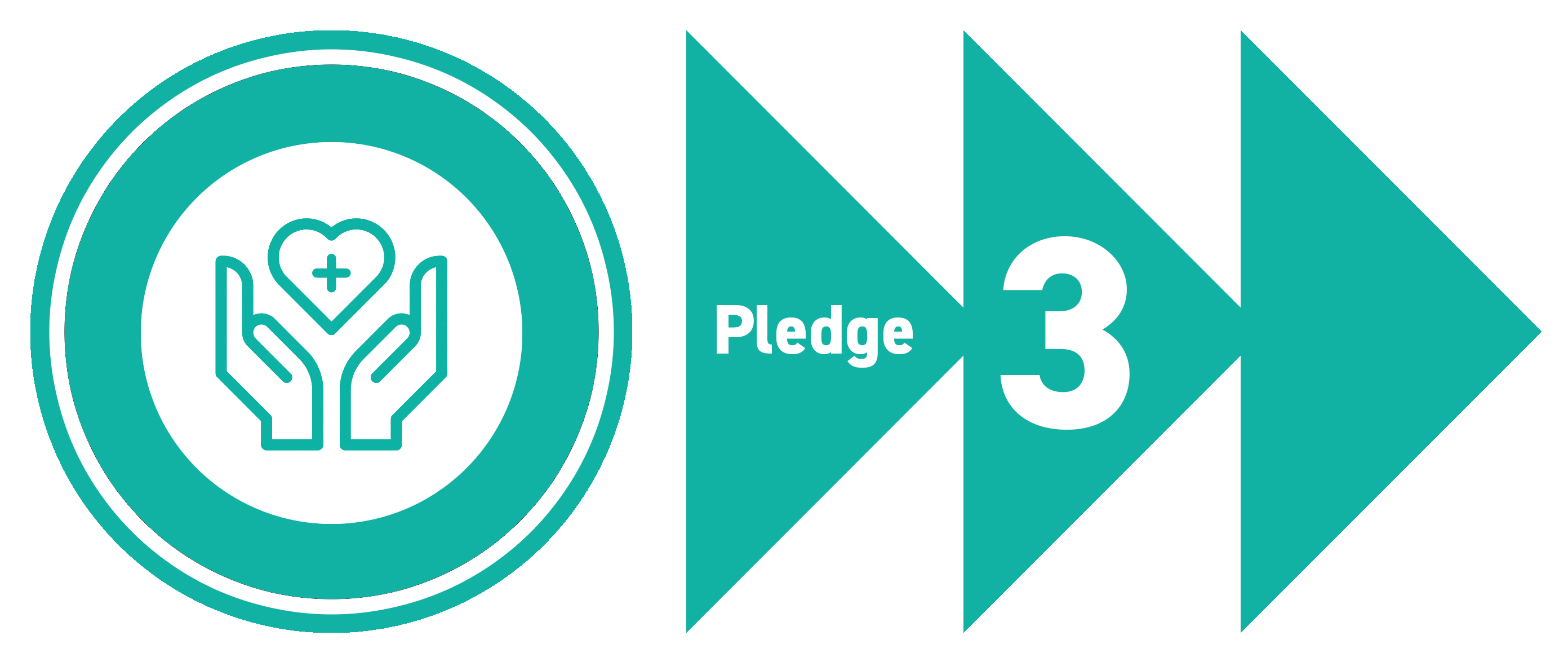 For The Long Run - Pledge 3 Teal Icon 001a