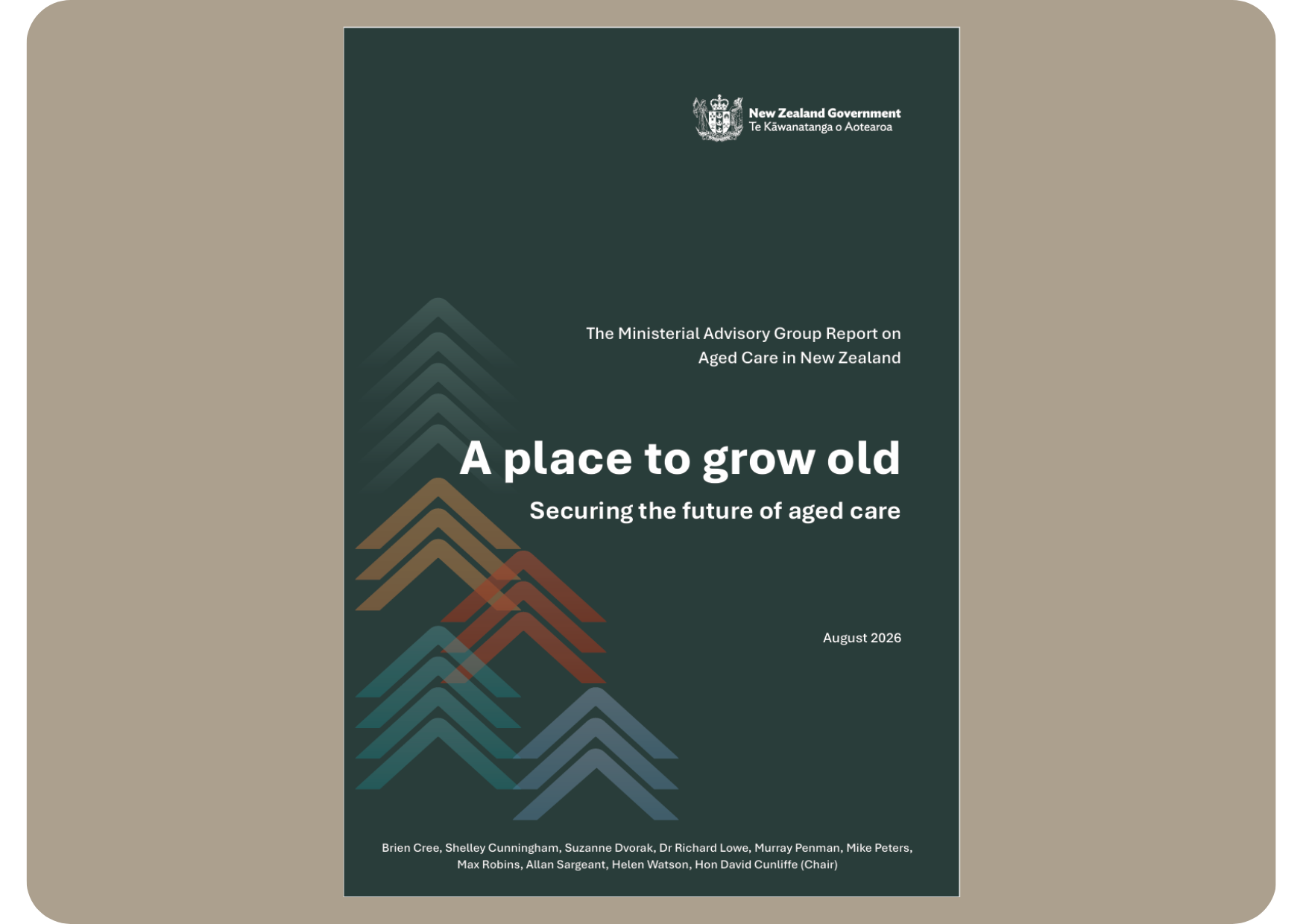 A place to grow old: Securing the future of aged care